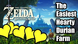 Hearty Durian Farming Method Easiest Method  The Legend of Zelda Breath of the Wild [upl. by Bornstein]