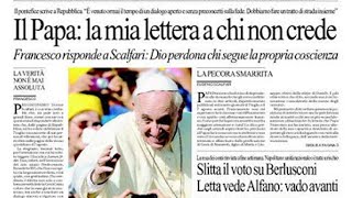 Antipope Francis says atheists can be saved [upl. by Kiryt]