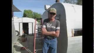 New Vintage Trailer Roof Installation  Trailer Tidbits  57 Westerner Part 4a [upl. by Anayit]