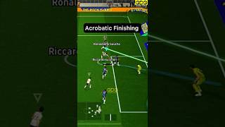 Beauty of skill efootball  Acrobatic Finishing efootball efootball2025 [upl. by Ostap]