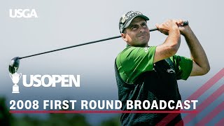 2008 US Open Round 1 Torrey Pines Sets the Stage for an Epic Showdown  Full Broadcast [upl. by Yrtnej742]