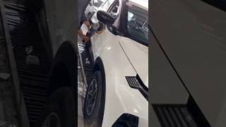 New😱 Tata nexon 😱pure 👉white colour 👈ke sath 👉 Teflon rubber kot👈 aise kiya jata hai💥💥 [upl. by Pammy]