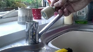 Lever taps dripping How to change the cartridge [upl. by Sherburne]