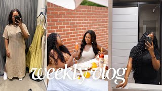 Weekly Vlog Last few days of 2023 behind the scenes of content creation bohemian braids [upl. by Nerad]