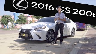 2016 Lexus GS 200t Review By Square Car [upl. by Savinirs]