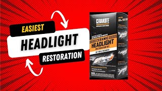 EASIEST Headlight Restoration kit [upl. by Adnoel]