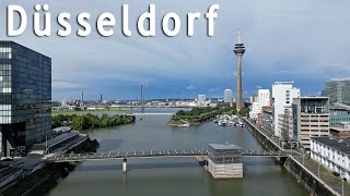 Dusseldorf Drone Video 4K Part 2 [upl. by Thorma]