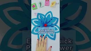 How to make easy paper snowflakes shorts snowflakes craft diy youtubeshorts ytshorts art how [upl. by Nnagrom]