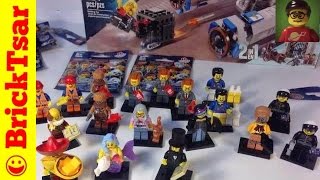 THE LEGO MOVIE 71004 Minifigures Blind bag Openings [upl. by Attekal773]