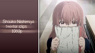 Shouko Nishimiya twixtor clips 1080p Koe no Katachi [upl. by Sotos]