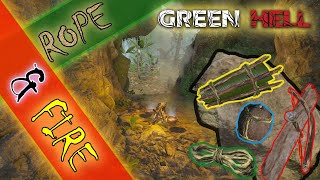 Making Rope a Superior Fire Starter and Gearing Up Green Hell Boot Camp 2 [upl. by Alliuqahs603]