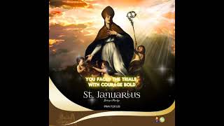 Feast Day Prayer for St Januarius  SaintJanuarius FeastDay Catholic [upl. by Sayers]