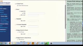 Cara setting access point TPLink sebagai repeater [upl. by Baecher879]