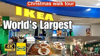 4K Exploring The Largest IKEA Store in the PHILIPPINES  IKEA ph  Ikeas Swedish Mall [upl. by Zsolway]