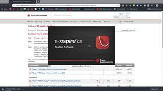 Downloading TI Nspire Student Software [upl. by Vine644]