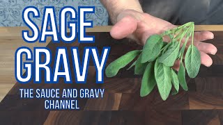 Sage Gravy  Thanksgiving Gravy Recipe  How to Make a Homemade Gravy for the Holidays [upl. by Atisor480]