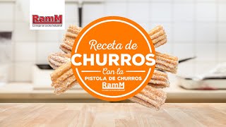 Receta de Churros RamM [upl. by Nosila]