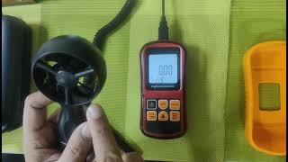 Precise Make Anemometer AM 802 [upl. by Nomrac]