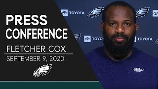 Fletcher Cox Eagles Intensity Increasing Heading into Week 1  Eagles Press Conference [upl. by Nylekoorb]