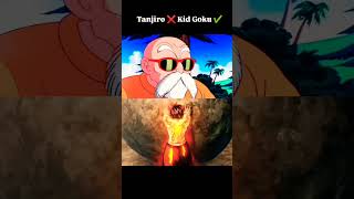 GOKU VS TANJIRO Full motivation love song music jubinnautiyal goku goku gohan views shorts [upl. by Devaney793]