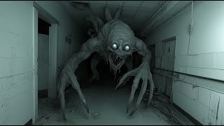 Help The monster escaped from the lab AI Horror Video [upl. by Aymahs]