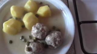 Königsberger Klopse mit Kapern Soße [upl. by Sedda]