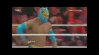 Sin Cara vs Rey Mysterio [upl. by Ornas]