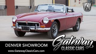 1974 MGB Convertible For Sale Gateway Classic Cars [upl. by Nosahc]