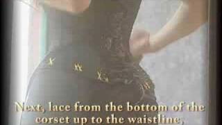 How to Lace YOURSELF into a Corset [upl. by Adneram]