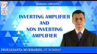 INVERTING AMPLIFIER AND NON INVERTING AMPLIFIER [upl. by Andriana]