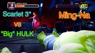 La Cavalerie de MingNa Scarlet Witch 3 vS quotBigquot HULK Marvel tournoi des champions [upl. by Dosia]