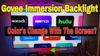 Installing A Govee Immersion Backlight Kit On My 65 Inch Samsung TV Govee Samsung [upl. by Aisatsan514]