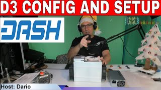 DASH D3 CONFIG AND SETUP [upl. by Ahsuatan]