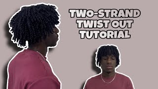 DETAILED TWO STRAND TWISTOUT TUTORIAL 4C HAIR [upl. by Nodnol]