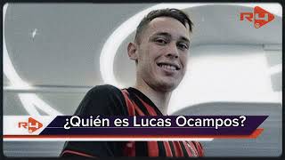 ¿Quién es Lucas Ocampos El nuevo refuerzo de los Rayados del Monterrey ligamx river sevilla [upl. by Ykroc]