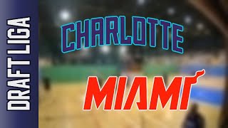 30 10 Charlotte vs Miami – Draft Liga Środa D1 Jesień 2024 [upl. by Namurt85]