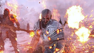 God Of War Ragnarok  All Berserkers  Zeus Armor No Damage  New Game  GMGOW [upl. by Burlie]