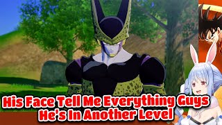 Pekora Funny Reactions To Cell Perfect Form Cutscene In Dragon Ball Z Kakarot【ENG SUB】 [upl. by Llertal]