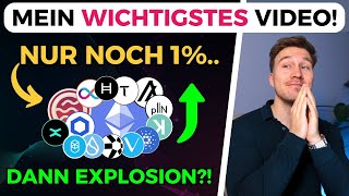 MEIN WICHTIGSTES VIDEO denn unsere ALTCOINS stehen vor einem gewaltigen BREAKOUT [upl. by Anh39]