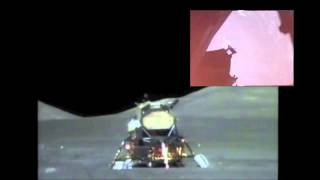 Apollo 17 Lunar Liftoff HD Inside and Outside view [upl. by Buddy]