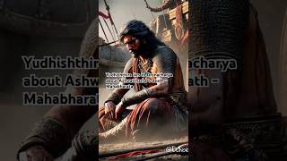 Yudhishthira lies to Dronacharya about Ashwatthamas death  Mahabharata dronacharya yudhishthira [upl. by Aihsele]