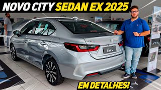 NOVO HONDA CITY SEDAN EX 2025  O MELHOR CUSTOBENEFICIO DA LINHA [upl. by Angeline]