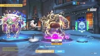 Overwatch  Flik Opens 24 Christmas Boxes [upl. by Ramad]