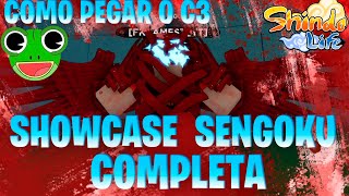 SHOWCASE DA NOVA BLOODLINE SENGOKU C3 E COMO PEGAR O C3 DA NOVA ATUALIZAÇÃO NO SHINDO LIFE 119 [upl. by Fraze]