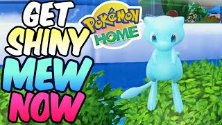 Get HOME Verified Shiny Mew NOW in Pokemon Scarlet Violet [upl. by Nilla]