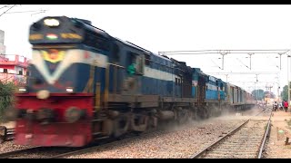 Swarn Jayanti RAJDHANI Express  Double Diesel Treat  THE END  Ahmedabad  Delhi [upl. by Myriam]