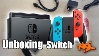 Unboxing Nintendo Switch deutsch [upl. by Kaiser]