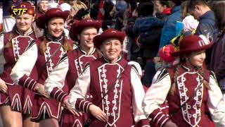 RTF1 Nachrichten 30 Jahre Fasnetsumzug in Engstingen [upl. by Kcinnay914]