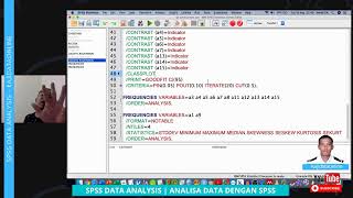 Case control data analysis using SPSS  Odd ratio  Logistic Regression [upl. by Eerbua370]