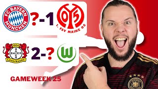 Bundesliga Gameweek 25 Predictions amp Betting Tips [upl. by Natica]